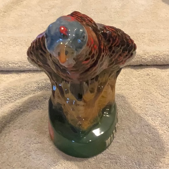 Vintage Austin Nichols wild turkey ceramic decanter empty number seven - Picture 3 of 10